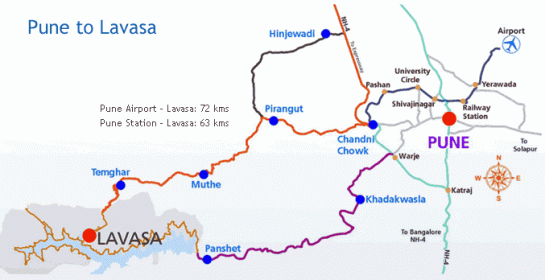 lavasa map